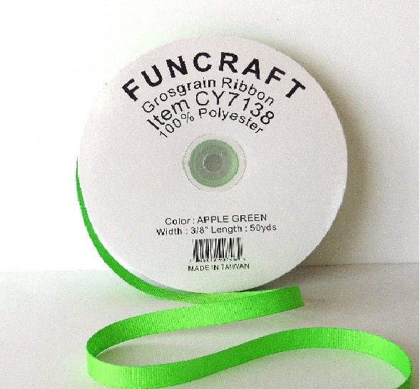 CY7138 - Funcraft 3/8" Grosgrain Ribbon