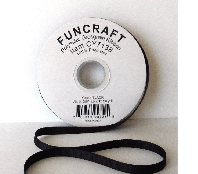CY7138 - Funcraft 3/8" Grosgrain Ribbon