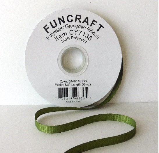 CY7138 - Funcraft 3/8" Grosgrain Ribbon
