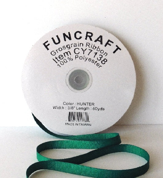 CY7138 - Funcraft 3/8" Grosgrain Ribbon
