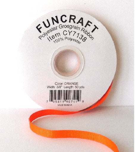 CY7138 - Funcraft 3/8" Grosgrain Ribbon