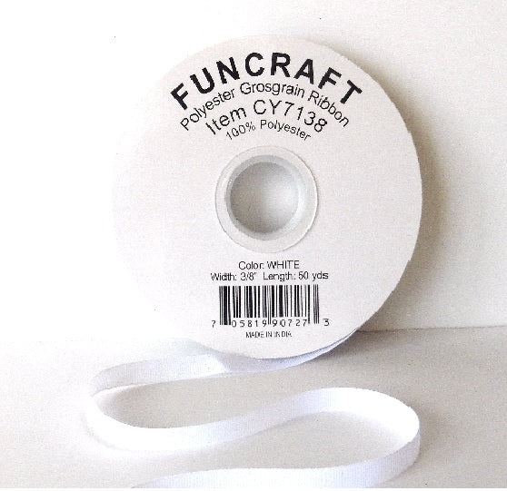 CY7138 - Funcraft 3/8" Grosgrain Ribbon