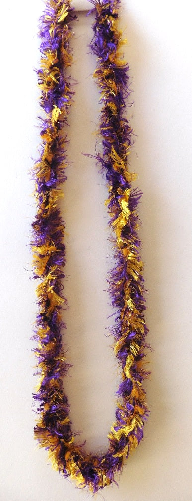 L019 - Ali'i/Liko Simple Crochet Lei