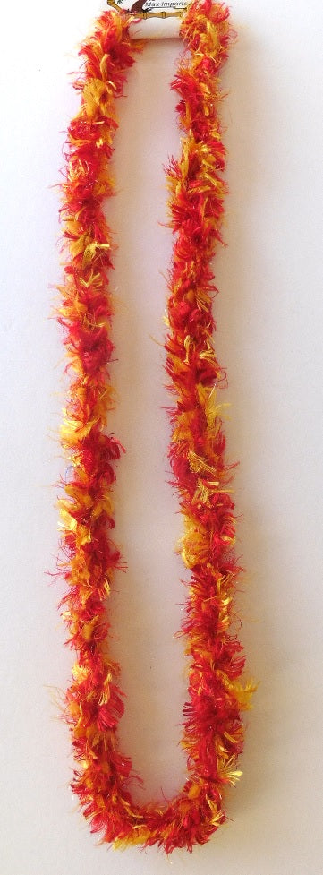 L019 - Ali'i/Liko Simple Crochet Lei
