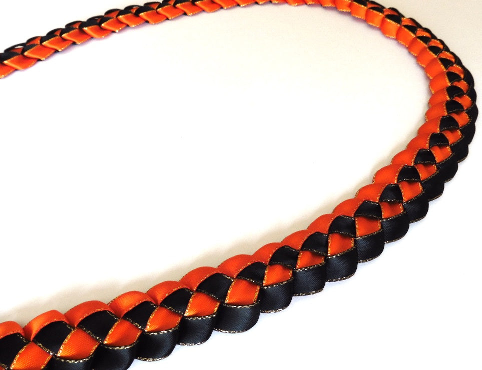 L020 - Single Braided Ribbon Lei