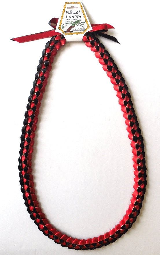 L020 - Single Braided Ribbon Lei