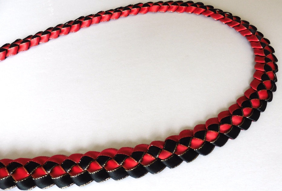 L020 - Single Braided Ribbon Lei