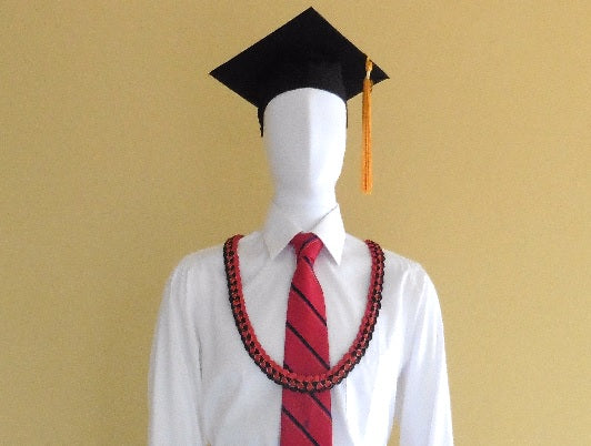 L020 - Single Braided Ribbon Lei