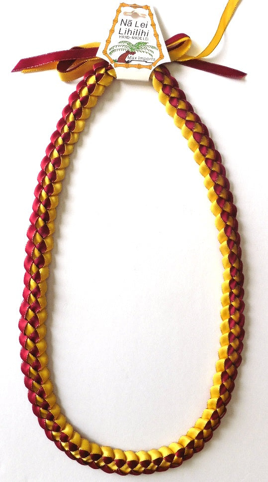 L020 - Single Braided Ribbon Lei