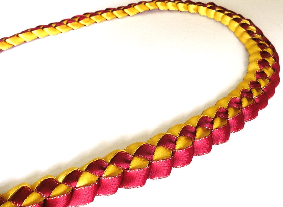L020 - Single Braided Ribbon Lei