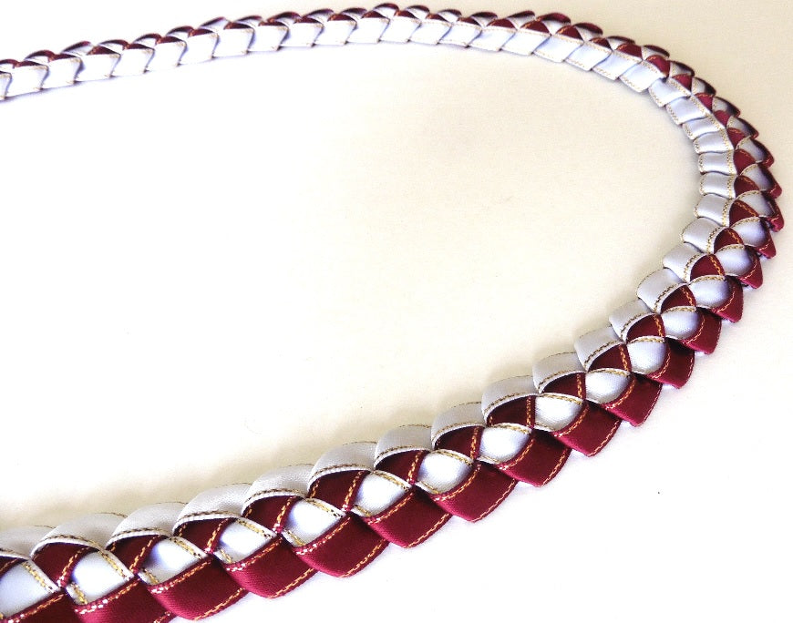 L020 - Single Braided Ribbon Lei