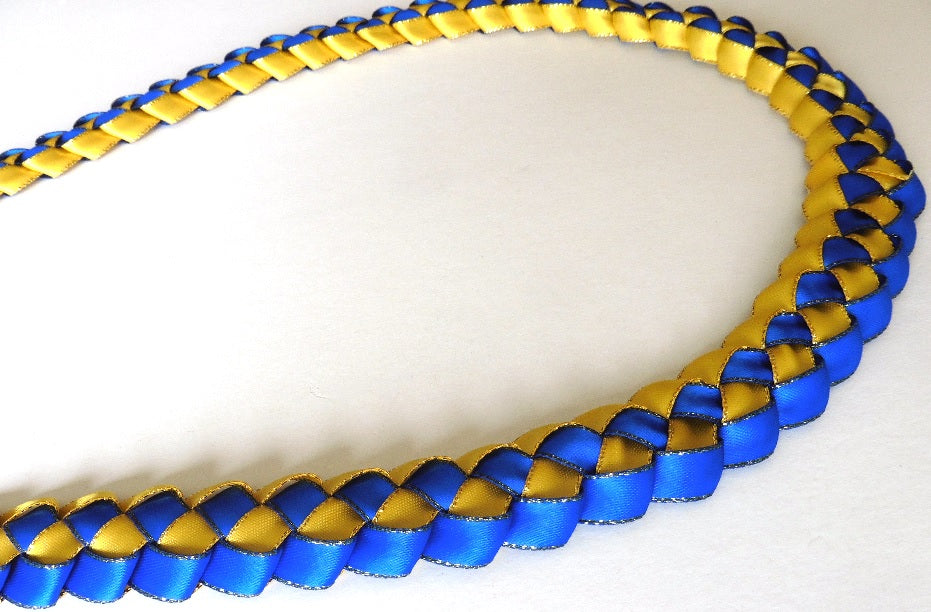 L020 - Single Braided Ribbon Lei