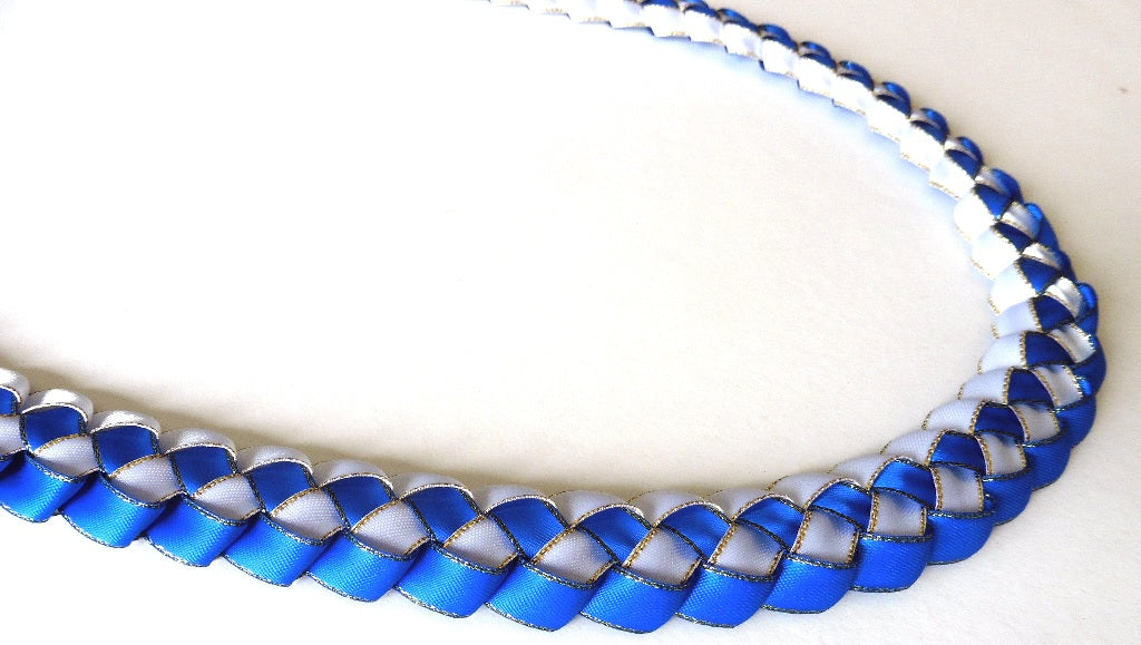 L020 - Single Braided Ribbon Lei