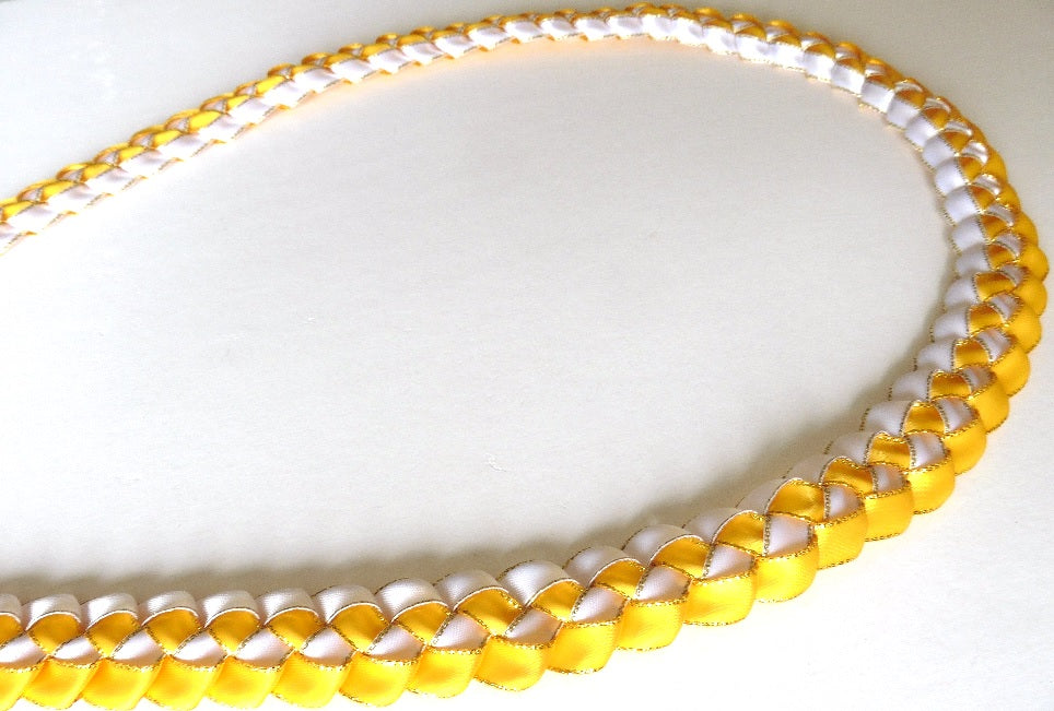 L020 - Single Braided Ribbon Lei