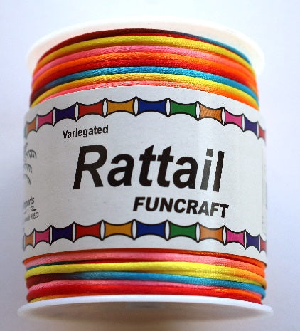 CY6020 - 2mm Variegated Rattail Cord (200 Yards)