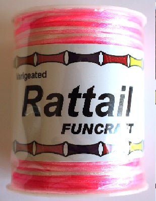 CY6515 - 1.5 mm Multi color Rattail cord (100 Yards)