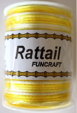 CY6515 - 1.5 mm Multi color Rattail cord (100 Yards)