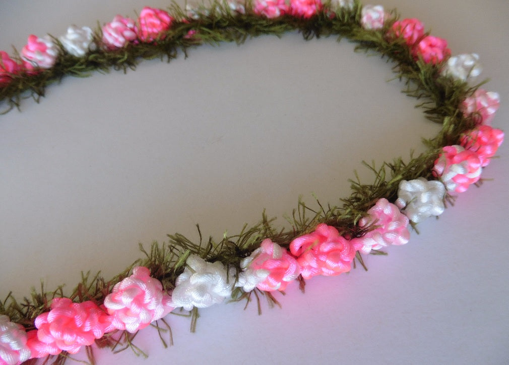 L017 - Single Strand Crochet Lei