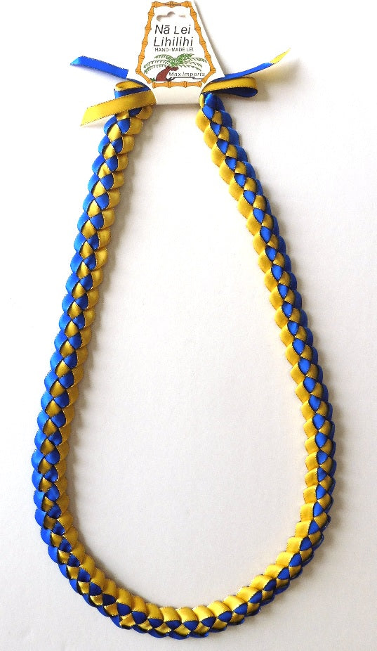 L020 -  Single Braided Ribbon Lei