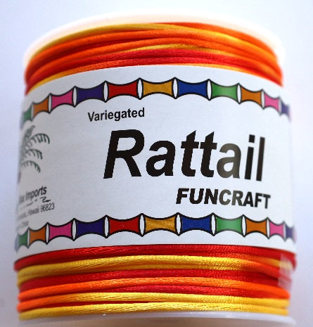 CY6020 - 2mm Variegated Rattail Cord (200 Yards)